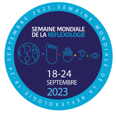 Logo de la Semaine Mondiale de la Réflexologie