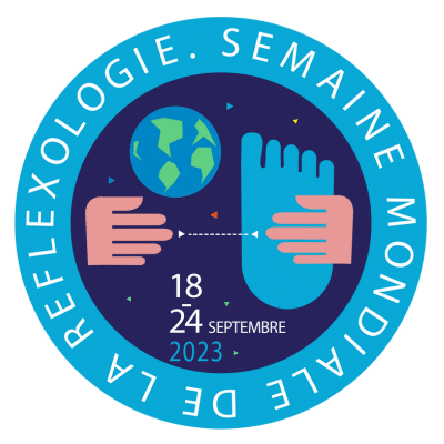 Logo de la Semaine Mondiale de la Réflexologie