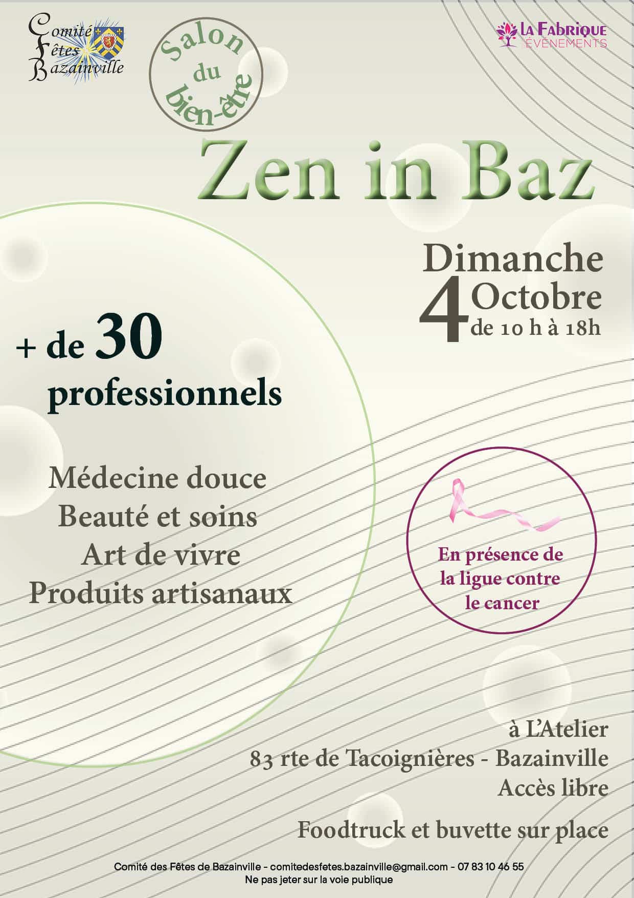 Affiche zen in Baz 2026 (1) Une idée de carte cadeau pour Noël